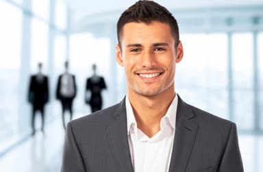 Portrait of Satisfied Customer