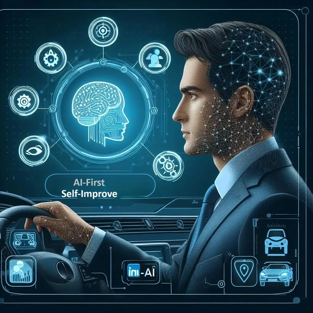 Abstract illustration representing the interconnected HarHarAI platform